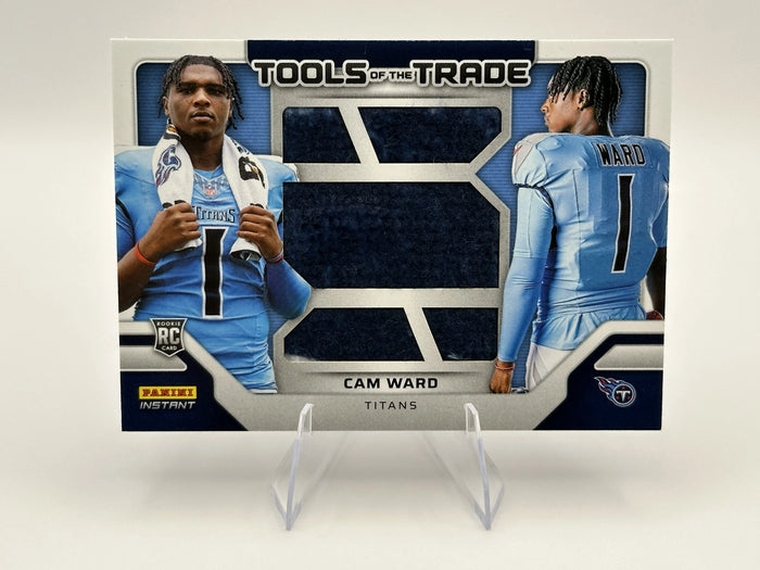 Cam Ward | 2025 Panini Instant | Tools of the Trade /99 RC Patch (Raw)