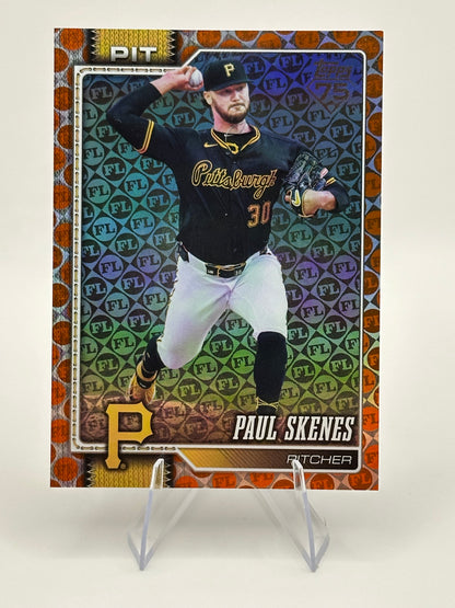 Paul Skenes | 2025 Topps Series 1 | Foil Parallel /25 (Raw)