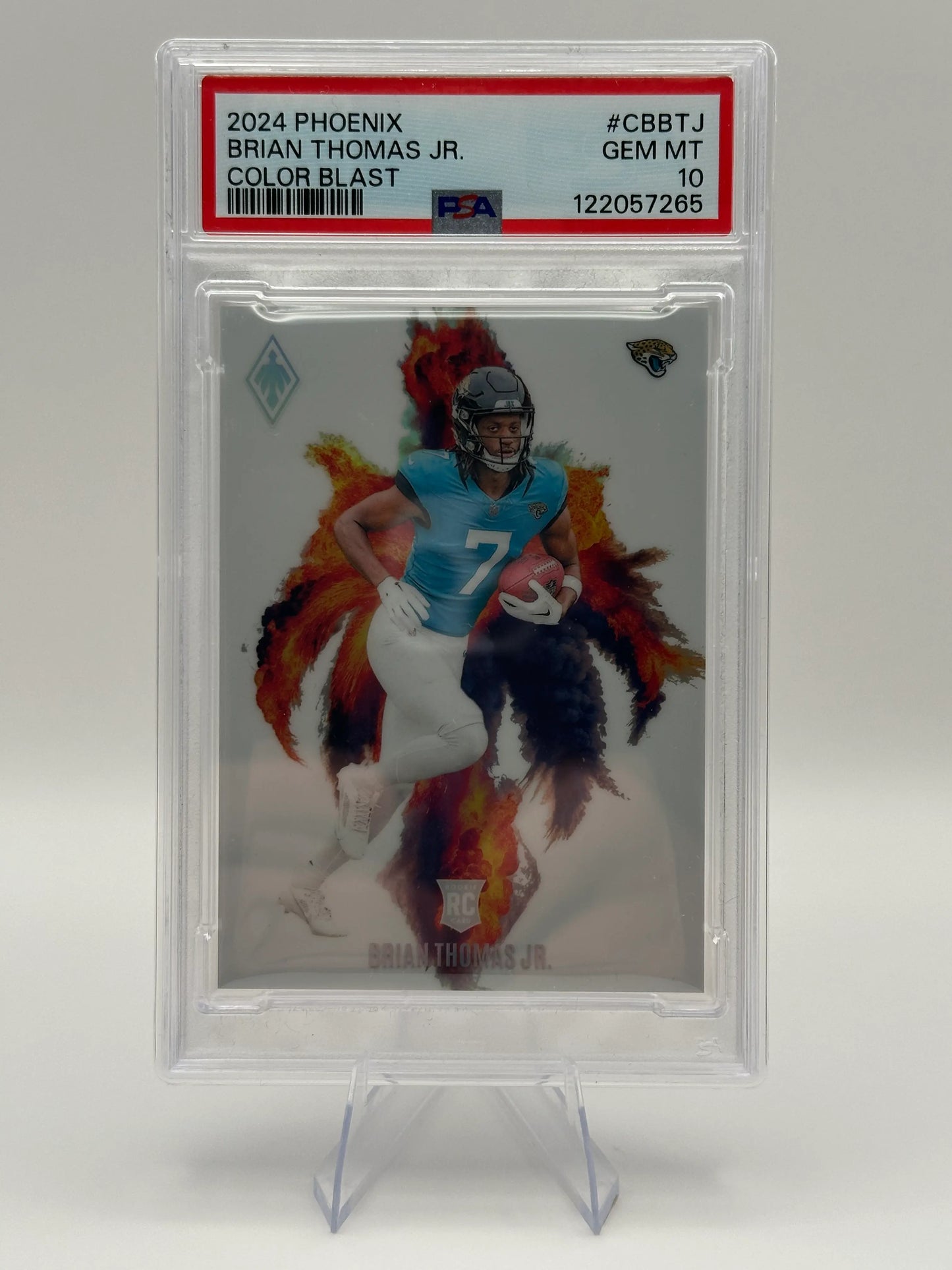 Brian Thomas Jr. | 2024 Panini Phoenix | Color Blast PSA 10 (Gem Mint)