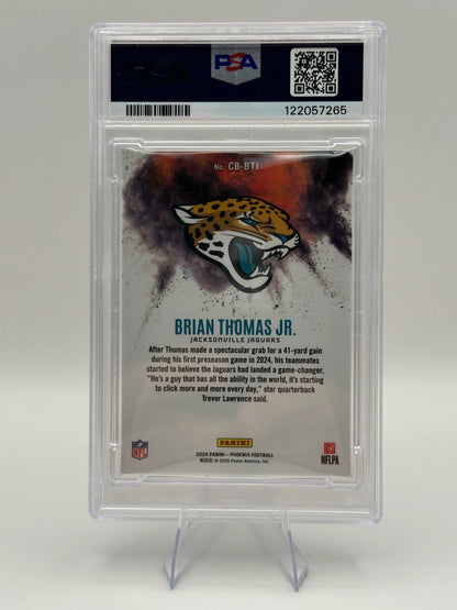 Brian Thomas Jr. | 2024 Panini Phoenix | Color Blast PSA 10 (Gem Mint)